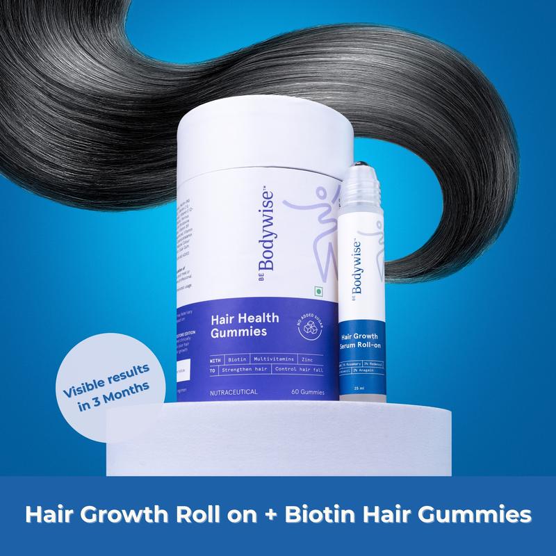 Be Bodywise Advanced Hair Growth Roll-On Serum| 3% Rosemary| 2% Aminexil| 3% Redensy l 2% Anagain| Precision Scalp Applicator| Paraben & Sulfate Free| Non-oily and mess-freeEnvironmental Feature: Non-Toxic, ammonia free
Contains Batteries or Cells?: None
Dangerous Goods or Hazardous Materials: None
Aerosols: No
Flammable Liquid: No
Benefits: Strengthen hair roots, beauty/hair care, hair growth, shine, strengthening, repair
Age Group: Adults
 Hair Type: Oily, Normal, Dry, Curly, Colored & Chemically Treated, Textured, Wavy, Straight, Fine
 Hair Concerns: Damaged, Thinning, Shine Enhancing, Volumizing, Dandruff
Gender: Unisex
Ingredients: Anagain, Redensy, Aminexil, Rosemary
Volume: 25ml
Manufacturer: Sprivil HealthcareML Clinic  for Wellness