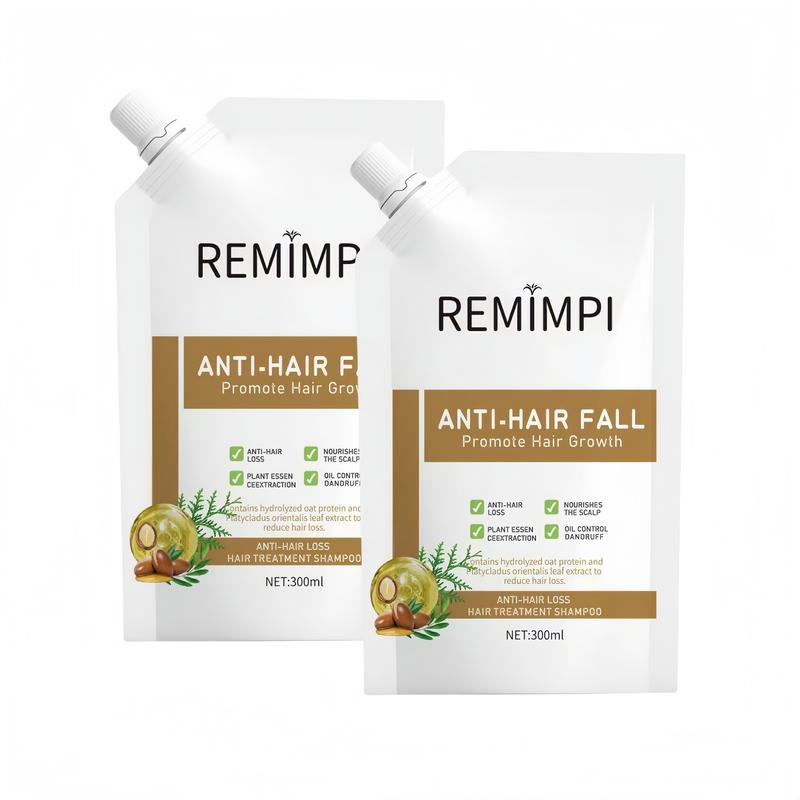 【Buy 1 Get 1 Free】REMIMPI Anti-Hair Fall Hair Loss Treatment Shampoo Oil Control Anti-Dandruff Haircare Ginseng Ginger Help Hair Growth Jojoba Oat Repair Reduce Hair Loss Scalp Cleanser Conditioner 300MLBenefits: Anti-dandruff, Anti-Hair Loss
Net Weight: 300g
Hair Type: Any
Benefits: Volumizing, Anti-dandruff, Hair Loss, Anti-thinning, Nourishing, Hair Growth
Shelf Life: 24 MonthsML Clinic  for Wellness
