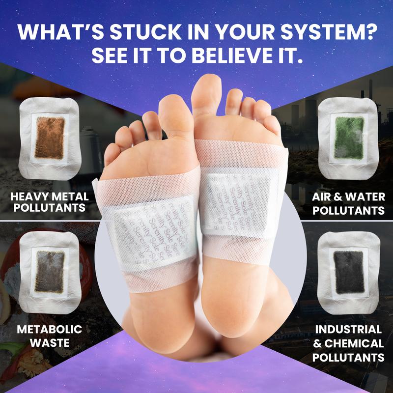 Sole Serenity Detox Foot Pads – Zeolite & Ashwagandha| Good Night, Cleansing, Stress Relief, Pain Relief Variants with Magnesium Glycinate, GABA, Valerian Root & LavenderBrand: LURE ESSENTIALS
Contains Batteries or Cells?: None
Dangerous Goods or Hazardous Materials: None
Aerosols: No
Flammable Liquid: No
Benefits: rejuvenate
Mask Type: Powder, Peel-off, Sheet
Feature: Cruelty-free, Travel Size
 Skin Type: All, Combination, Dry, Normal, Oily
Quantity Per Pack: 20
 Material Type Free: Paraben Free, Dye Free, Alcohol Free, Preservative Free, Silicone Free
Age Group: Adults
Contains Alcohol or Aerosol: Contains Neither
Pack Type: Multi-pack
Shelf Life: 24 Months
Product Form: Powdered Sheet
Region of Origin: China
Net Weight: 5.3 oz
Manufacturer: Lure Essentials
 Ingredients: Bamboo vinegar, wood vinegar, zeolite, lavender, lemon balm, valerian root, hops, magnesium glycinate, GABA, tourmaline, vitamin C, chamomile, ashwagandha, passion flower, L-theanineML Clinic  for Wellness