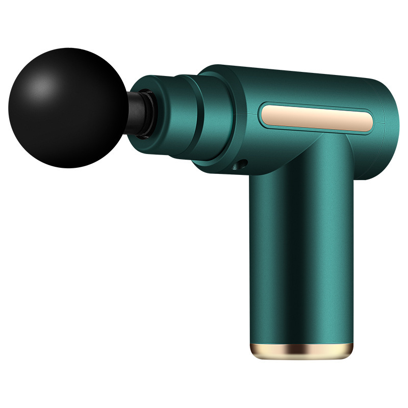 Electric Fascia Gun Massager for Muscle Relief, USB Mini Rechargeable Fascia GunMotor type: Brushed motor
Color: Space Gray Button Model
Specifications: Color Box Small Packaging
Function: Multi-speed Variable Frequency
Gear: 5th gear or higher
Number of massage heads: 4
Battery life: 3-6 hours (inclusive)
Built-in battery capacity: 500mAh-800mAh (inclusive)
Whether built-in battery: Built-in battery
Noise level: 36-45dBFascia GunML Clinic  for Wellness