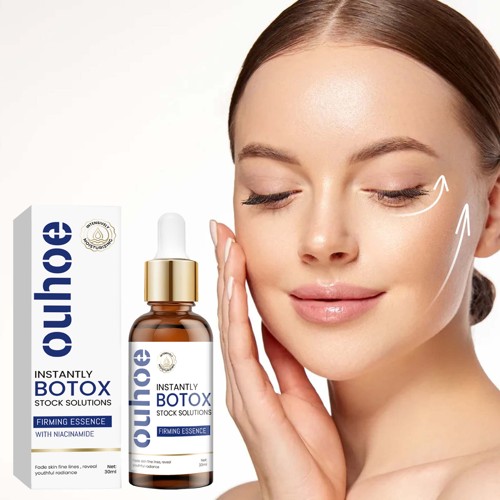 OUHOE Facial Essence Lightens Facial Fine Lines Nourishing Firming Gentle Hydrating Smooth Moisturizing Skin SerumSkin SerumSkin SerumML Clinic  for Wellness