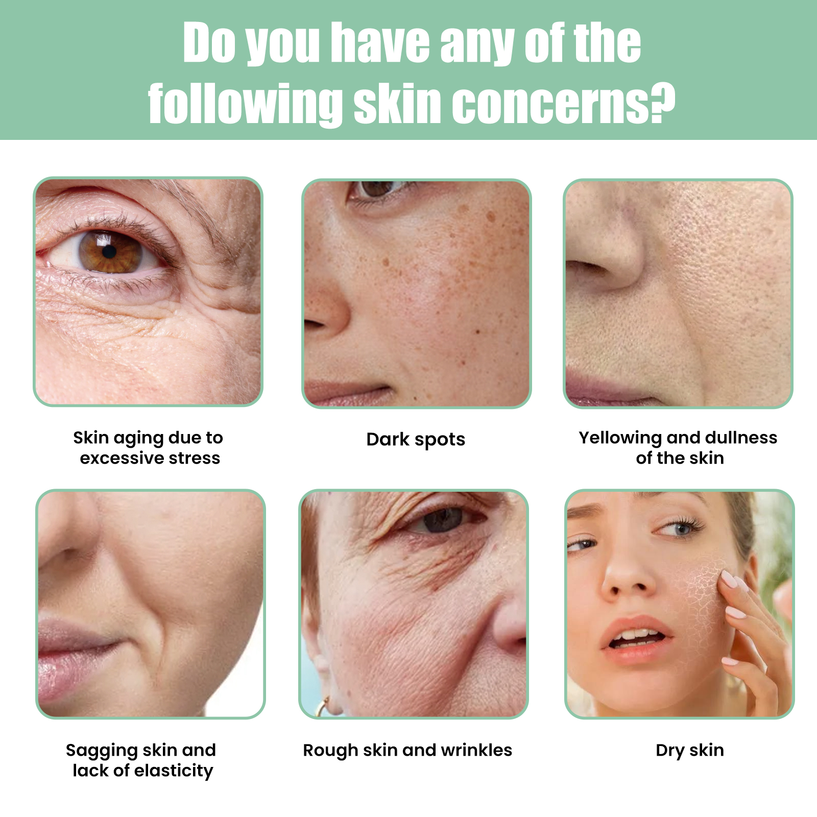 Hoygi Anti-Aging Essence Brightening Moisturizing Firming Anti-Aging EssenceAnti-Aging EssenceNet content: 30ml/box  
 Product name: Anti-aging Essence  
 Keywords: Reduce Fine Lines  
 Gross weight: 46g  
 Ingredients: Hyaluronic Acid, Acetyl Hexapeptide-8, Collagen Peptide  
 Packaging size: 10.5*3*3cm  
 Product size: 10.3*2.8cm  
 Box size: 56*36*21.5cm  
 Packing quantity: 352 pieces  
 Weight per box: 16.94kgAnti-Aging EssenceML Clinic  for Wellness