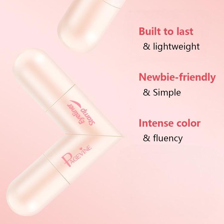 Rotating Eyeliner Stamp Pen - Dual-Head Design with Wing Stamp, Quick-Dry, Long-Lasting, Smudge-Proof for Easy Cat Eye, Sharp Winged Lines & All-Day Makeup WearRotating Eyeliner Stamp PenEdition: Regular Edition
Age Group: Youth
Contains Alcohol Or Aerosol: Contains NeitherRotating Eyeliner Stamp PenML Clinic  for Wellness