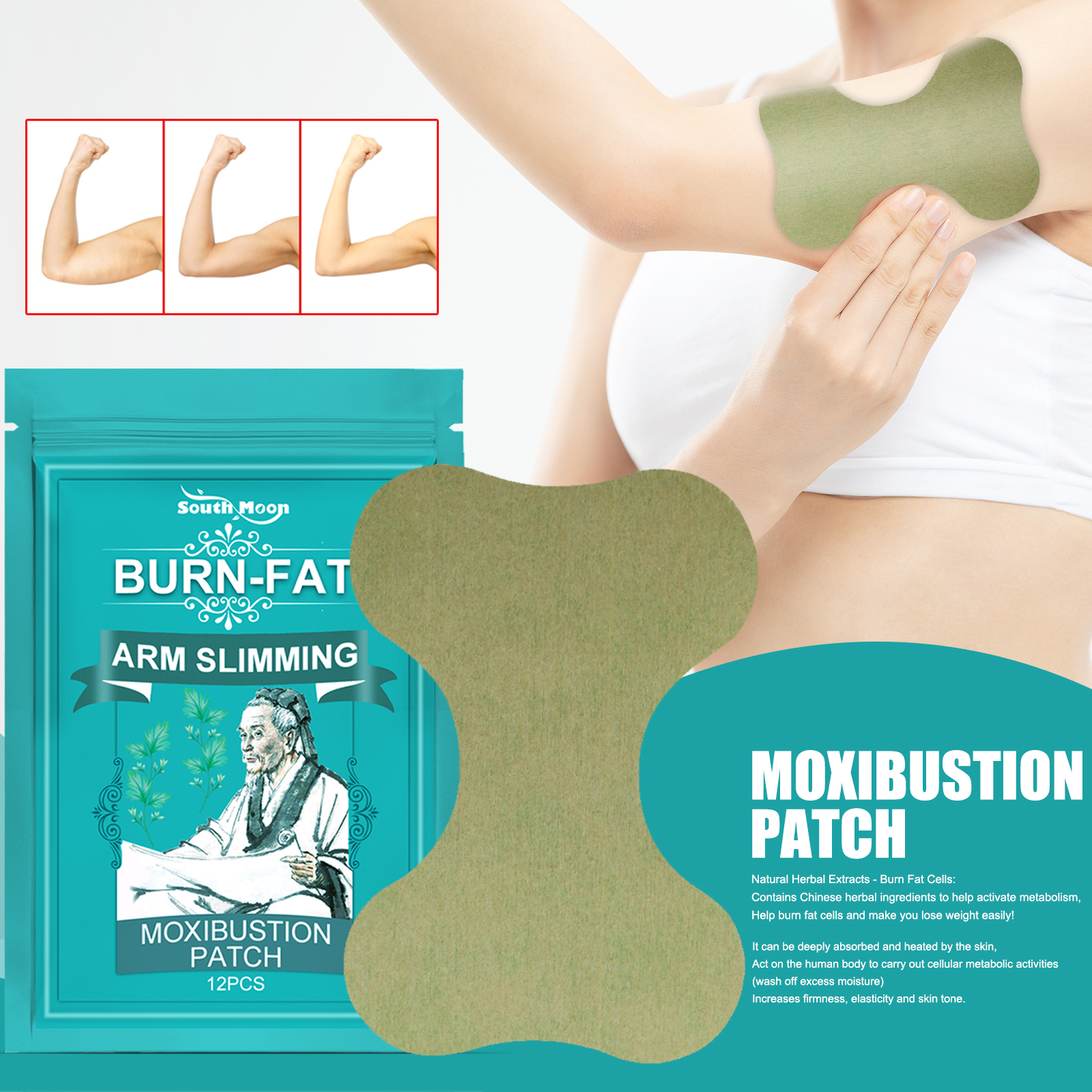 Slimming Arm Moxibustion Patch Hot Compress Fat Burning Weight Loss PatchFat Burning Weight Loss PatchFat Burning Weight Loss PatchML Clinic  for Wellness