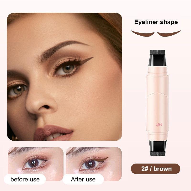 Rotating Eyeliner Stamp Pen - Dual-Head Design with Wing Stamp, Quick-Dry, Long-Lasting, Smudge-Proof for Easy Cat Eye, Sharp Winged Lines & All-Day Makeup WearRotating Eyeliner Stamp PenEdition: Regular Edition
Age Group: Youth
Contains Alcohol Or Aerosol: Contains NeitherRotating Eyeliner Stamp PenML Clinic  for Wellness