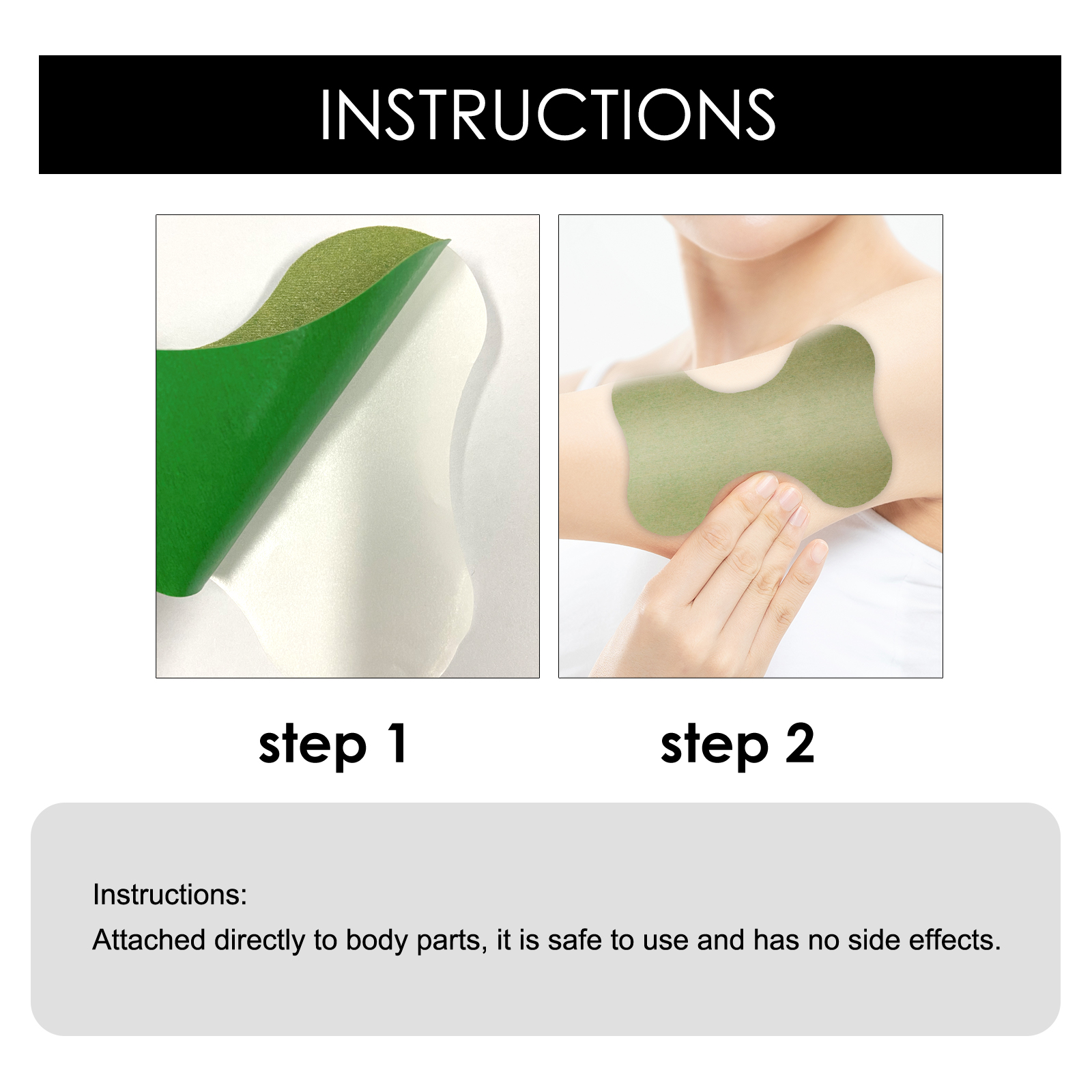 Slimming Arm Moxibustion Patch Hot Compress Fat Burning Weight Loss PatchFat Burning Weight Loss PatchNet content: 12 pieces  
 Product name: Arm Slimming Moxibustion Patch  
 Keywords: Arm Slimming Shaping  
 Gross weight: 37g  
 Ingredients: Liquid Paraffin, Microcrystalline Wax  
 Packaging size: 18*12cm  
 Product size: 14*10cm  
 Box size: 56*36*21.5cm  
 Shelf life: 3 years  
 Storage method: Please store in a cool and shaded placeFat Burning Weight Loss PatchML Clinic  for Wellness