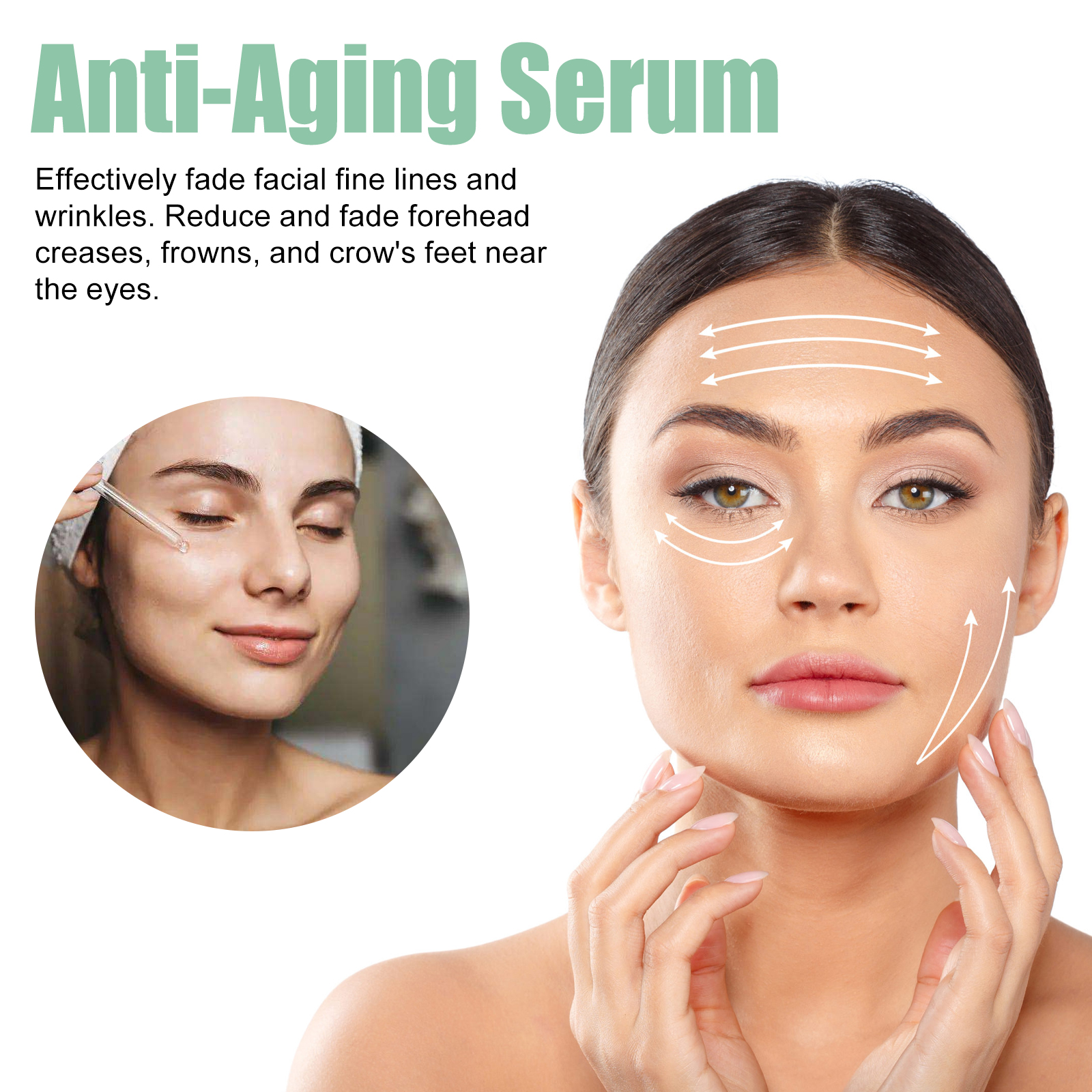 Hoygi Anti-Aging Essence Brightening Moisturizing Firming Anti-Aging EssenceAnti-Aging EssenceNet content: 30ml/box  
 Product name: Anti-aging Essence  
 Keywords: Reduce Fine Lines  
 Gross weight: 46g  
 Ingredients: Hyaluronic Acid, Acetyl Hexapeptide-8, Collagen Peptide  
 Packaging size: 10.5*3*3cm  
 Product size: 10.3*2.8cm  
 Box size: 56*36*21.5cm  
 Packing quantity: 352 pieces  
 Weight per box: 16.94kgAnti-Aging EssenceML Clinic  for Wellness