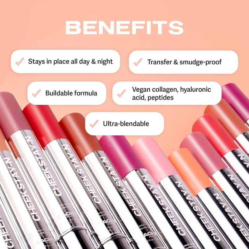 Cheek STAY-N - All-day Liquid Blush - Long-lasting, buildable, ultra-blendable blushLiquid BlushLiquid BlushML Clinic  for Wellness