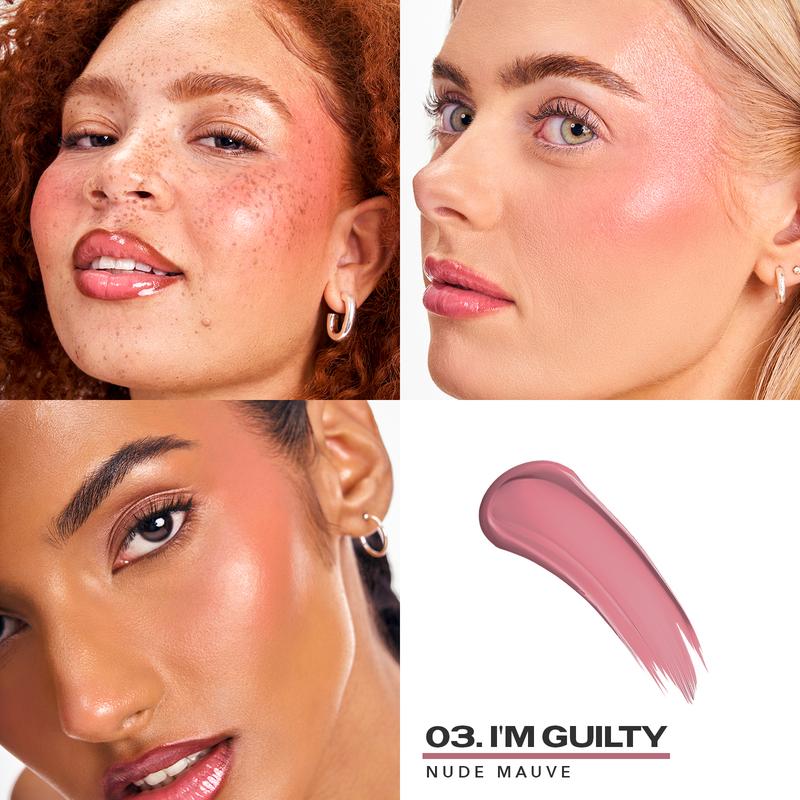 Cheek STAY-N - All-day Liquid Blush - Long-lasting, buildable, ultra-blendable blushLiquid BlushBrand: SACHEU Beauty
Contains Batteries Or Cells?: None
Dangerous Goods or Hazardous Materials: No
Aerosols: No
Flammable Liquid: No
Net Weight: 10G
Skin Type: All Skin Types
Benefits: Setting Agents, Blendable, Buildable, Smudge-proof
Ingredient Feature: Peptides, Squalane, Polyglutamic Acid, Vegan
Finish Type: Luminous
Feature: Alcohol Free, Ammonia Free, Cruelty Free, Fragrance Free, Phthalate Free, Vegan
Age Group: Adults
Skin Tone: Any
Makeup Finish: Dewy
Edition: Regular Edition
Product Form: Liquid
Pack Type: Single Item
Contains Alcohol Or Aerosol: Contains Neither
Region of Origin: China
Ingredients: Peptides, Squalane, Polyglutamic Acid, Water
Manufacturer: SACHEU BeautyLiquid BlushML Clinic  for Wellness