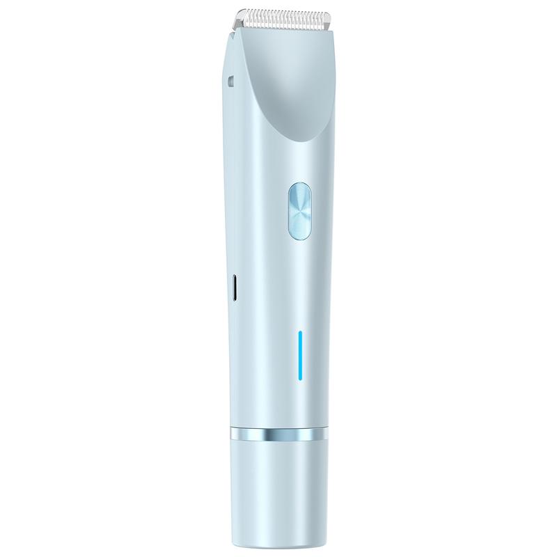 Bikini Trimmer for Women, Electric Shaver and Razor Rechargeable 2-in-1 Body and Facial Epilator, Dual Heads for Painless Trimming of Pubic Hair, Face, Underarms and Legs, Summer Giftikini Trimmer for Womenikini Trimmer for Womenikini Trimmer for WomenML Clinic  for Wellness