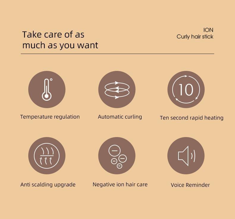 Fully Automatic Curling Stick Lazy Curling Tool Electric Rotary Curler Large Curling Without Damaging Hair 32mm Comfort Hair CurlerAutomatic Curling StickBrand: PretiHom
Contains Batteries Or Cells?: None
Dangerous Goods or Hazardous Materials: No
Aerosols: No
Flammable Liquid: NoAutomatic Curling StickML Clinic  for Wellness