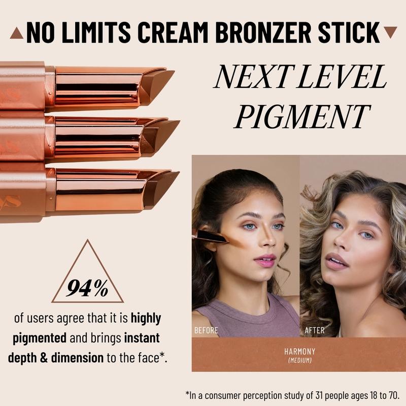 LYS Beauty No Limits Cream Bronzer StickBronzer StickBrand: LYS Beauty
Contains Batteries Or Cells?: None
Dangerous Goods or Hazardous Materials: No
Aerosols: No
Flammable Liquid: No
Region Of Origin: United States
Manufacturer: LYS Beauty
Ingredients: Natural ingredients
Volume: 30mlBronzer StickML Clinic  for Wellness