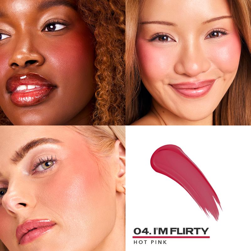 Cheek STAY-N - All-day Liquid Blush - Long-lasting, buildable, ultra-blendable blushLiquid BlushBrand: SACHEU Beauty
Contains Batteries Or Cells?: None
Dangerous Goods or Hazardous Materials: No
Aerosols: No
Flammable Liquid: No
Net Weight: 10G
Skin Type: All Skin Types
Benefits: Setting Agents, Blendable, Buildable, Smudge-proof
Ingredient Feature: Peptides, Squalane, Polyglutamic Acid, Vegan
Finish Type: Luminous
Feature: Alcohol Free, Ammonia Free, Cruelty Free, Fragrance Free, Phthalate Free, Vegan
Age Group: Adults
Skin Tone: Any
Makeup Finish: Dewy
Edition: Regular Edition
Product Form: Liquid
Pack Type: Single Item
Contains Alcohol Or Aerosol: Contains Neither
Region of Origin: China
Ingredients: Peptides, Squalane, Polyglutamic Acid, Water
Manufacturer: SACHEU BeautyLiquid BlushML Clinic  for Wellness