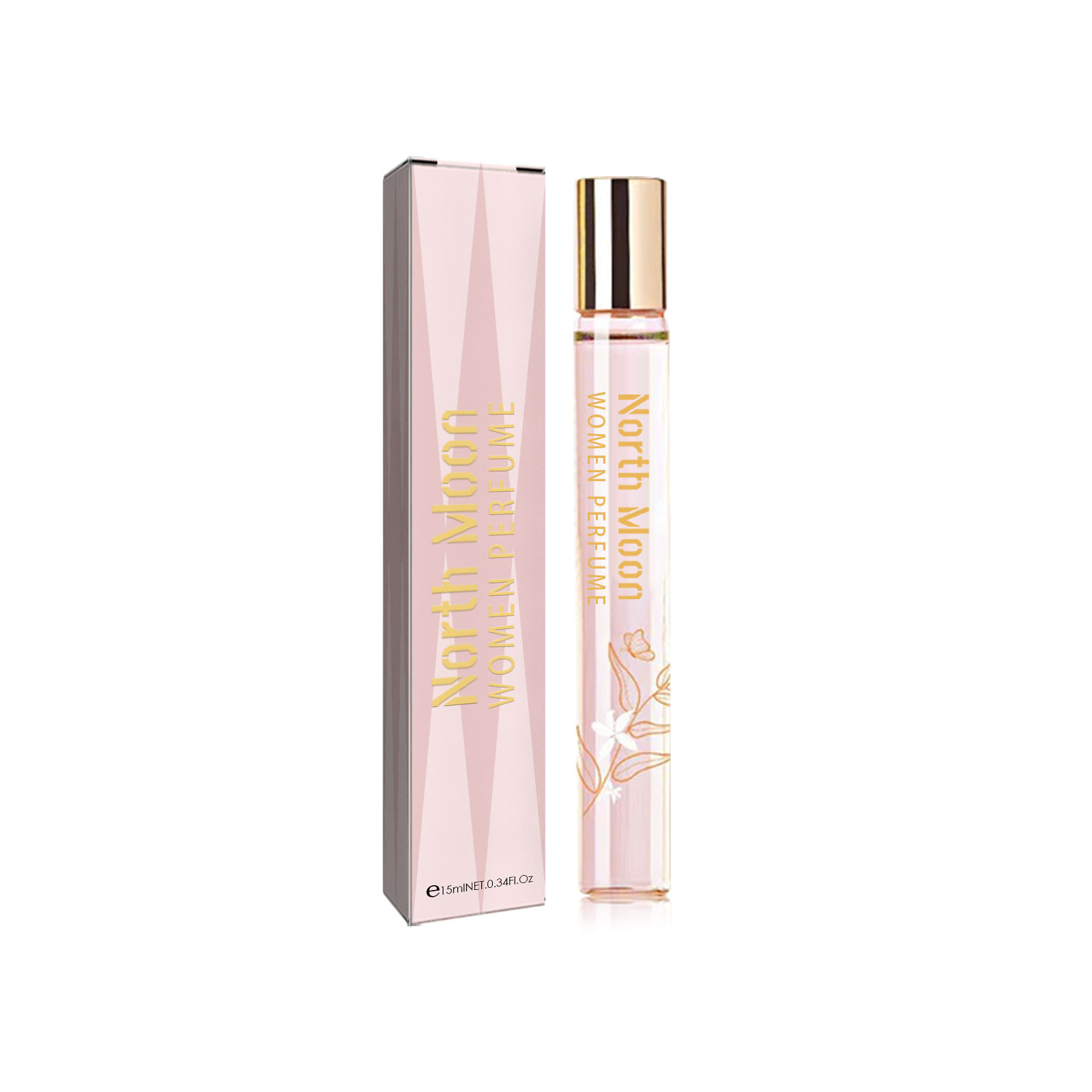 North Moon Women's Roll-on Perfume Portable Long-lasting Light Fragrance Roll-on PerfumeLight Fragrance Roll-on PerfumeLight Fragrance Roll-on PerfumeML Clinic  for Wellness