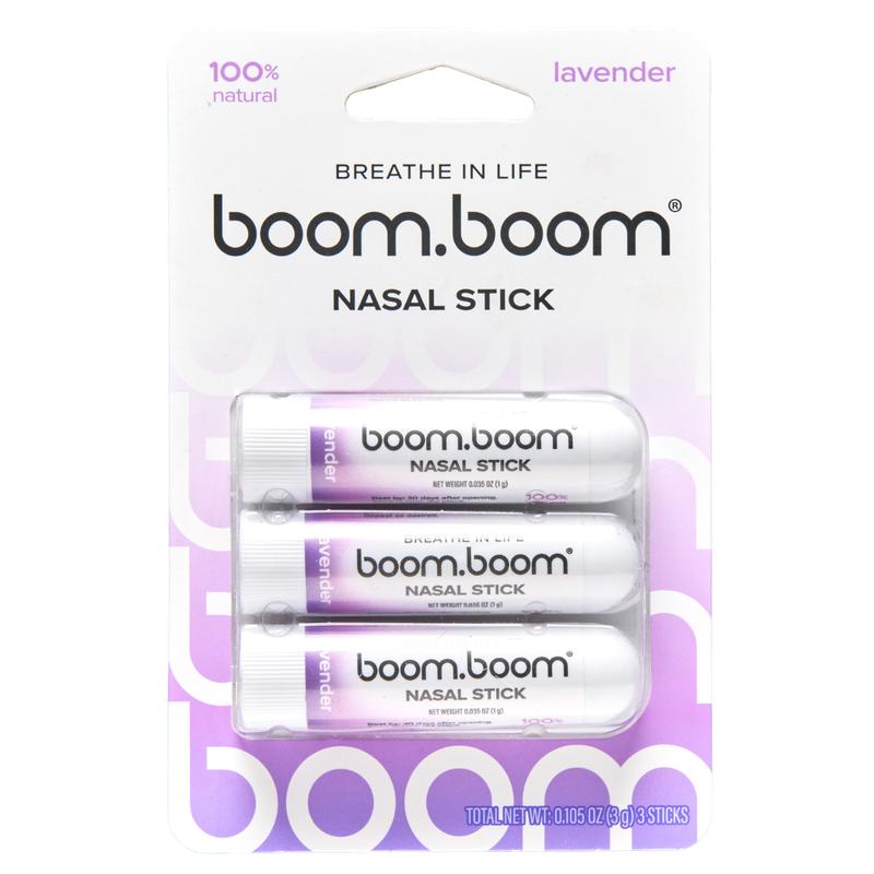 Boom Nasal Stick: Free Your Nose| Featured on Shark Tank| Powerful Essential Oils with Vapor Flow Technology| Breathe In LifeNasal StickBrand: BoomBoom Naturals
Flammable Liquid Volume In Ml: 0.51
Contains Batteries Or Cells?: None
Dangerous Goods or Hazardous Materials: No
Aerosols: No
Flammable Liquid: Yes
Region of Origin: USA
Net Weight: 20G
Age Group: Adults and children 12 and above
Shelf Life: 24 Months
Quantity Per Pack: 3 to 4 sticks per pack
Medical or Non-Medical Use: Non-Medical
Product Form: Vapor
Allergen Information: Do not use if allergic to any of its ingredients
Cautions/Warnings: Do not eat or use orally
Contains Alcohol Or Aerosol: Contains Neither
Pack Type: Multi-Pack
ingsredients: Menthol, Eucalyptus Oil, Peppermint Oil, Spearmint Oil, Lavender Oil, Lemon Peel Oil, Orange Peel Oil, Wintergreen Oil
Manufacturer: BoomBoom Naturals IncNasal StickML Clinic  for Wellness